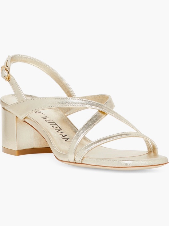 Stuart Weitzman Shoes - Stuart Weitzman Oasis 50 Block Sandal (Women) 8B NWOT